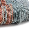 Natural South Red Agate & Topaz & Aquamarine Beads Strands G-RM2025-A49-2