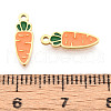 304 Stainless Steel Enamel Charms STAS-T065-45G-3