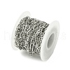 Tarnish Resistant 304 Stainless Steel Chains CHS-Q005-05P-2