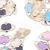 Alloy Enamel Pendants PALLOY-CJ0001-05-3