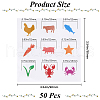 PVC Plastic Self-Adhesive Stickers STIC-WH20002-04C-2