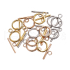 Ion Plating(IP) 304 Stainless Steel Ring Toggle Clasps STAS-CJ0001-46-3