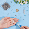 Unicraftale 100 Pairs 316 Surgical Stainless Steel Earring Hooks STAS-UN0058-55-4