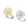 Frosted Transparent Acrylic Beads OACR-A032-32-2
