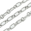 Tarnish Resistant 304 Stainless Steel Chains CHS-Q005-04P-1