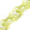 Handmade Transparent Acrylic Cable Chains AJEW-JB00563-04-2