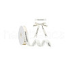 Birthday Theme Polyester Grosgrain Printed Ribbon OCOR-WH0058-91A-9