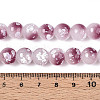 Baking Paint Glass Beads Strands DGLA-N015-10mm-05-4