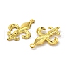 Lily Symbol Alloy Pendants PALLOY-E776-01G-01-2