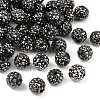 Polymer Clay Rhinestone Beads RB-N006-71-1