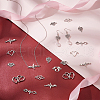 Unicraftale 80Pcs 8 Styles Tibetan Style Alloy Links/Connector FIND-UN0016-39-2