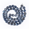 Electroplate Glass Beads Strands EGLA-S190-02B-2