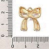 Rack Plating Alloy Enamel Pendants X1-ENAM-S021-04G-F-3