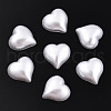 ABS Plastic Imitation Pearl Cabochons SACR-T015-12-01-1