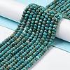 Natural Chrysocolla Beads Strands G-P514-C02-01-2