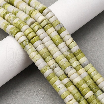 Natural Jade Beads Strands G-L624-I14-3x6mm-1