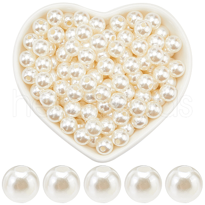 SOFPLATE Imitation Pearl Acrylic Beads OACR-SP0001-23B-01-1
