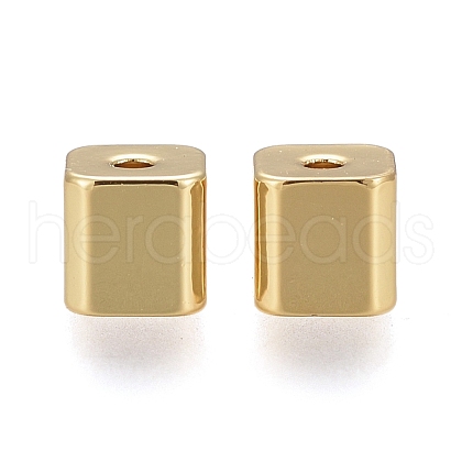 Brass Spacer Beads KK-F821-03G-1