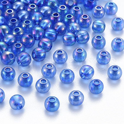 Transparent Acrylic Beads MACR-S370-B6mm-751-1