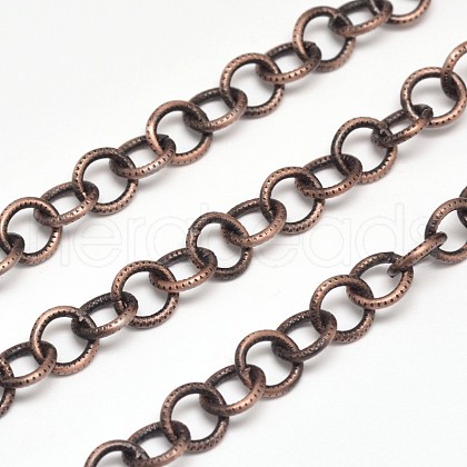 Electroplate Iron Cable Chains CH-M002-07R-FF-1