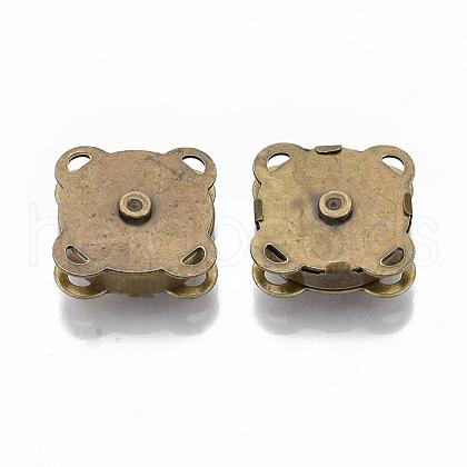 Iron Purse Snap Clasps IFIN-R203-68AB-1