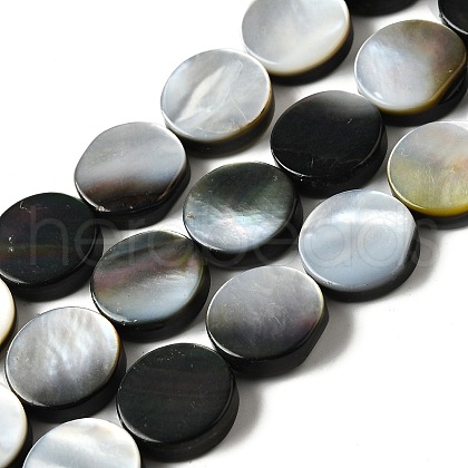 Natural Black Lip Shell Beads Strands BSHE-D300-05-12mm-1
