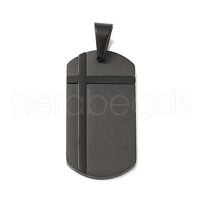 304 Stainless Steel Pendants STAS-C105-06EB-1