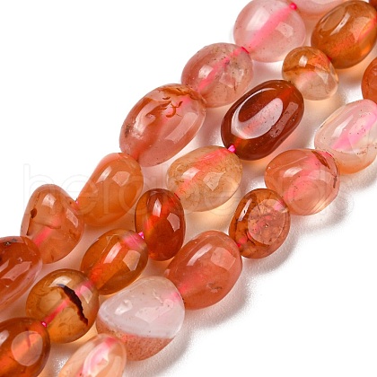 Natural Agate Beads Strands G-P497-01A-11-1