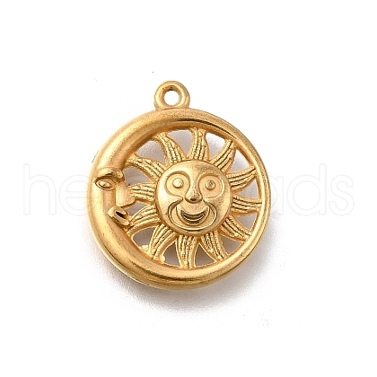 304 Stainless Steel Pendants STAS-C119-10G-1