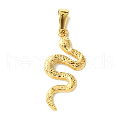 PVD Vacuum Plating 304 Stainless Steel Pendants STAS-L275-01C-G-1