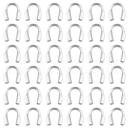 GOMAKERER 40Pcs 925 Sterling Silver Wire Guardian STER-GO0001-30-1