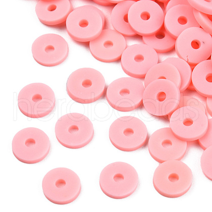 Handmade Polymer Clay Beads CLAY-R067-6.0mm-B28-1