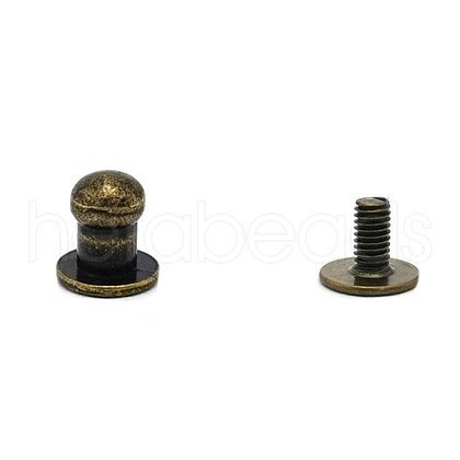 Zinc Alloy Rivets Set PW-WGCEAE9-08-1