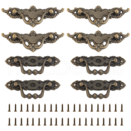 SUPERFINDINGS Zinc Alloy Box Handle FIND-FH0001-44AB-1