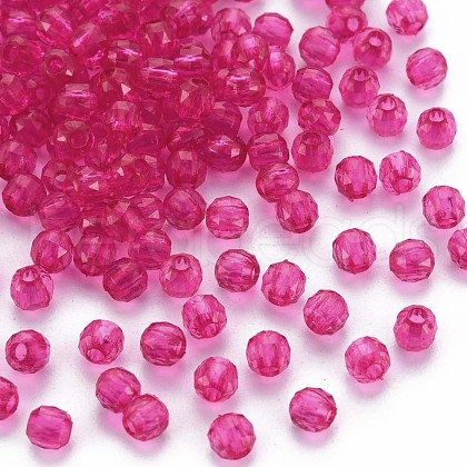 Transparent Acrylic Beads MACR-S373-85-B04-1