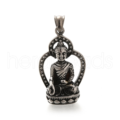 304 Stainless Steel Pendants STAS-Z110-04AS-1