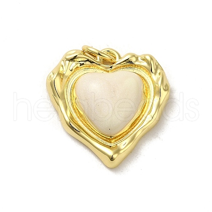 Rack Plating Brass Enamel Pendants KK-H473-06G-02-1