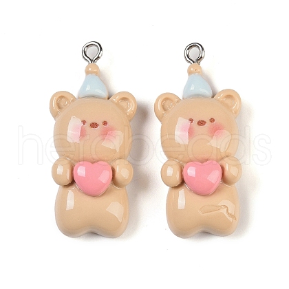 Resin Pendants RESI-U004-01C-1
