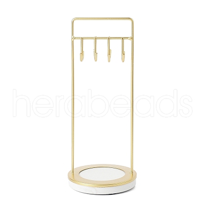 4-Hook Iron Storage Jewelry Rack ODIS-G017-01E-1