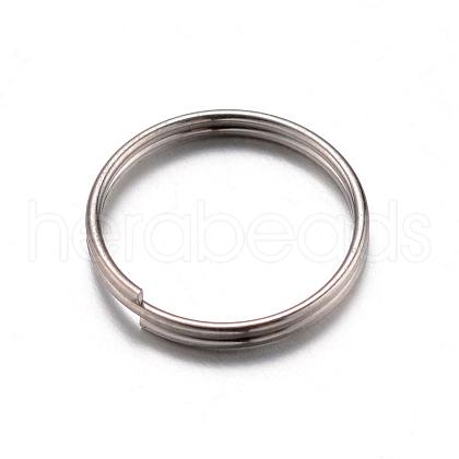 Tarnish Resistant 304 Stainless Steel Keychain Clasps STAS-D429-67-1