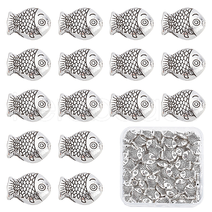 SUNNYCLUE Tibetan Style Alloy Beads TIBEB-SC0001-18-1