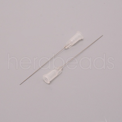 Plastic Fluid Precision Blunt Needle Dispense Tips TOOL-WH0140-19L-1