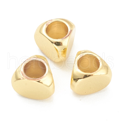 Brass Spacer Beads KK-O136-04G-1