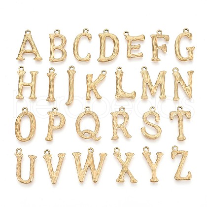26Pcs 304 Stainless Steel Pendants STAS-T064-74G-1