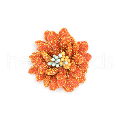 Non-Woven Fabric Flowers DIY-WH0199-70L-1