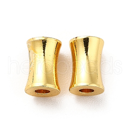 Rack Plating Brass Beads KK-P095-66G-1