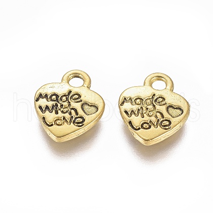 Tibetan Style Alloy Charms X-GLF0004Y-NF-1