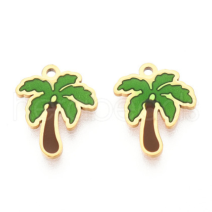 04 Stainless Steel Charms STAS-N112-06G-1