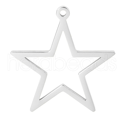 304 Stainless Steel Pendants PW-WG60056-01-1
