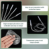 BENECREAT 1Roll Round Bendable Aluminum Wire AW-BC0003-39-4